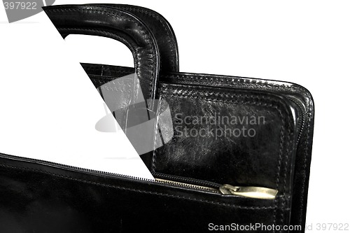 Image of black portfolio