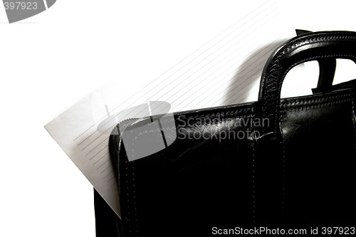 Image of black portfolio