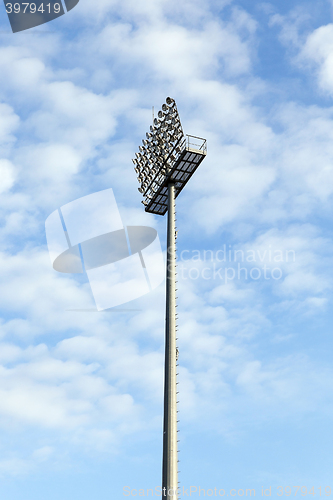 Image of The stadium lighting  