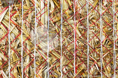 Image of straw in the field  