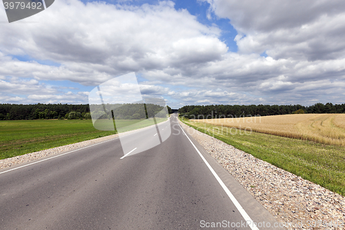 Image of Asphalt rural road  