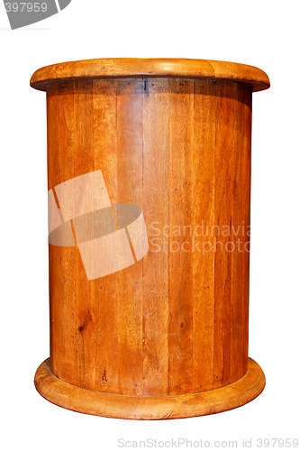 Image of Wooden barrel