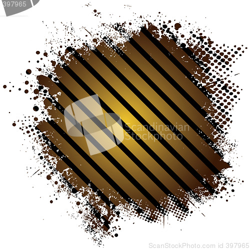 Image of golden splat stripe