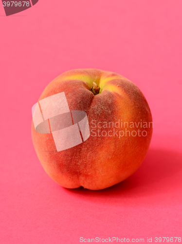 Image of One ripe peach
