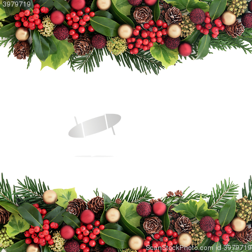 Image of Decorative Christmas Border