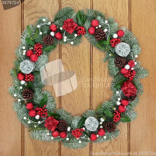 Image of Christmas and Advent Wreath