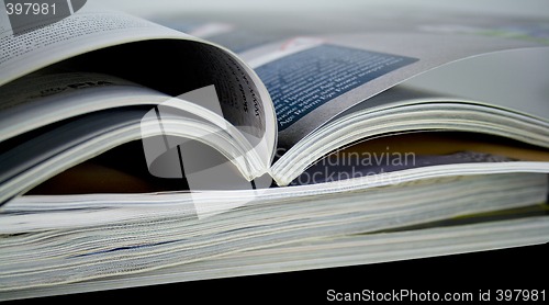 Image of stack of magazines