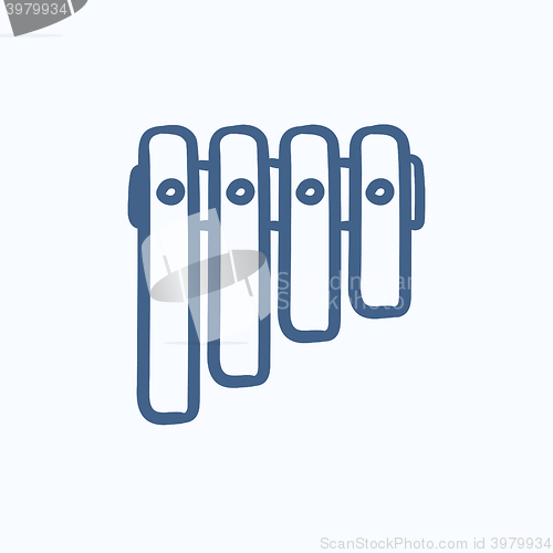 Image of Vibraphone sketch icon.