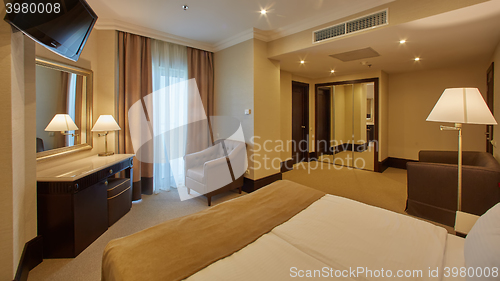 Image of interior of double bed room