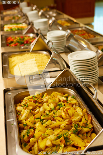 Image of Buffet in hotel