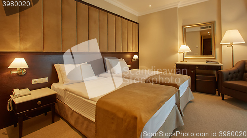 Image of interior of double bed room