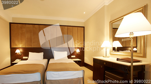 Image of interior of double bed room