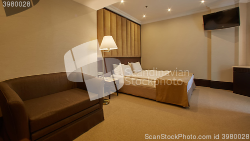 Image of interior of double bed room