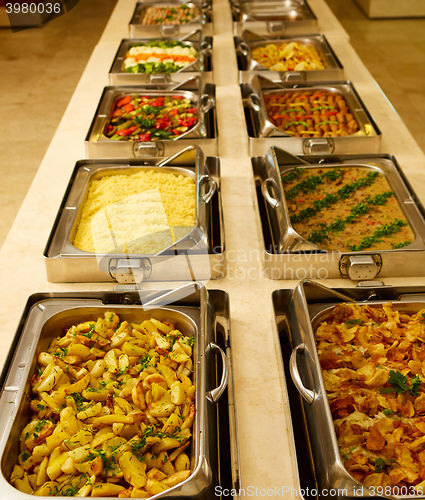 Image of Buffet in hotel