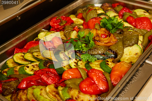 Image of The Grilled vegetables