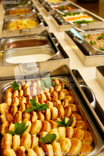 Image of Hotel breakfast board