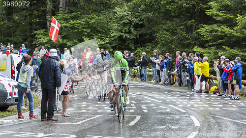 Image of Group of Cyclists - Tour de France 2014