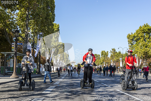 Image of Segways - Journee Sans Voiture, Paris 2015