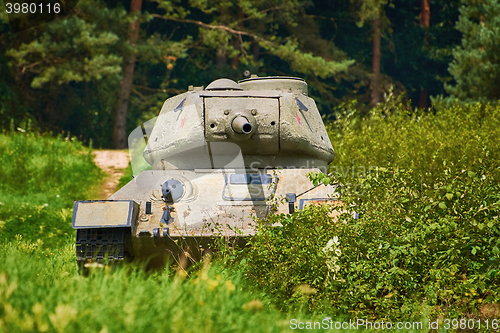 Image of Tank of Second World War