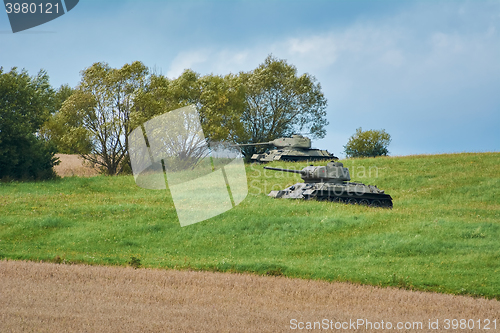 Image of Tanks on the Field