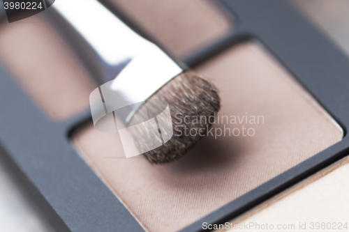 Image of eye shadow, close-up  
