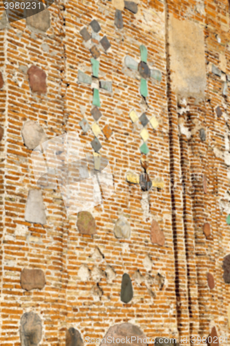 Image of red brick wall  