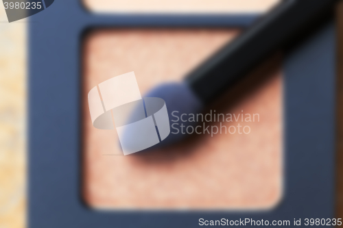 Image of eye shadow, close-up 