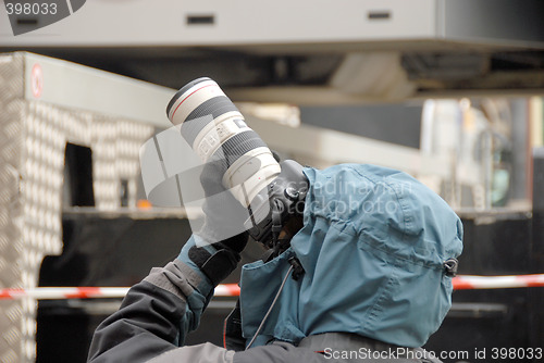 Image of man doing photo