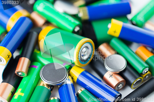 Image of close up of alkaline batteries