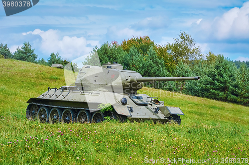 Image of Tank of Second World War