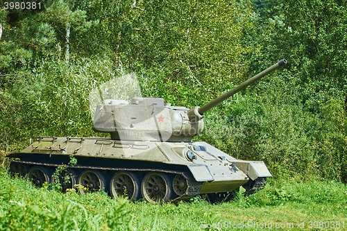 Image of Tank of Second World War