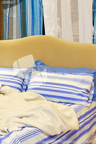 Image of Bed and blanket