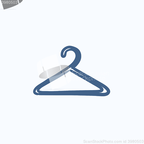 Image of Hanger sketch icon.