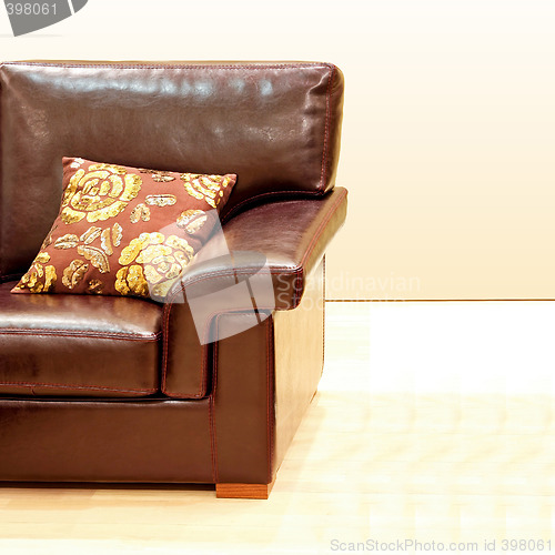 Image of Leather sofa