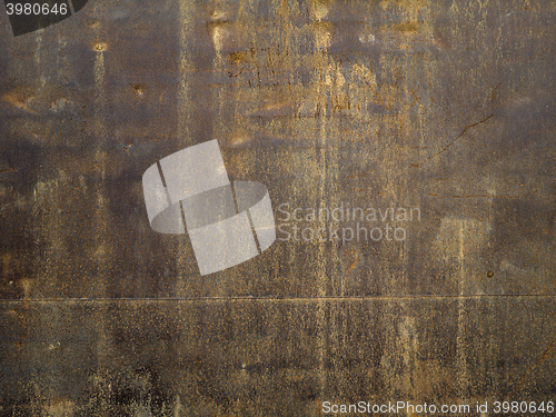 Image of Brown rusted steel background