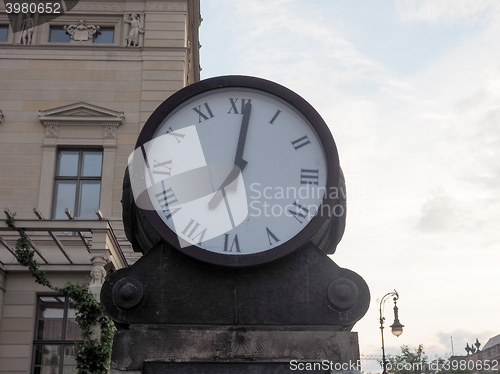 Image of Ancient clock in Berlin