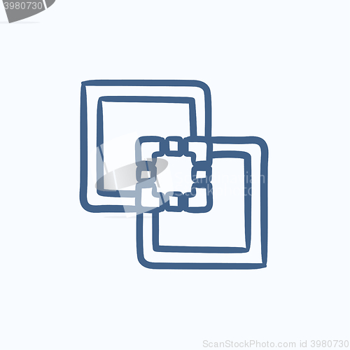 Image of Outline sketch icon.