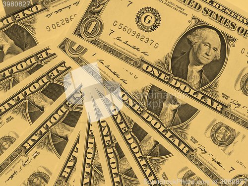 Image of Dollar notes 1 Dollar - vintage