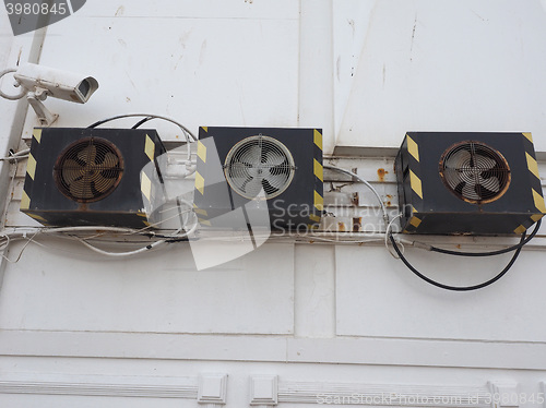 Image of HVAC device detail