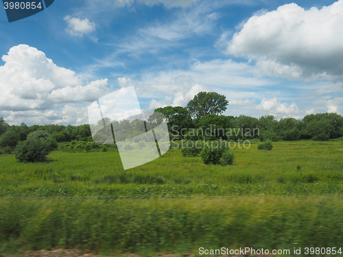 Image of English country landscape