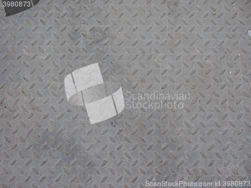 Image of Grey steel diamond plate background