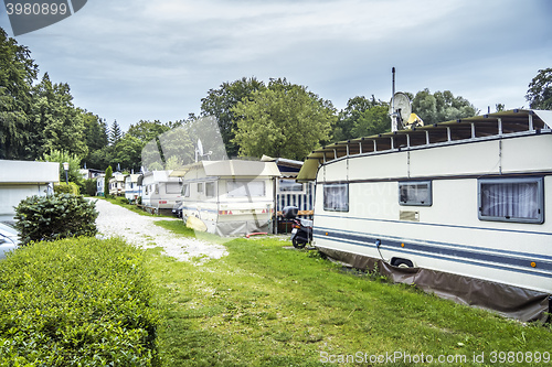 Image of campsite at Starnberg Lake