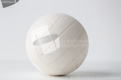Image of close up of volleyball ball