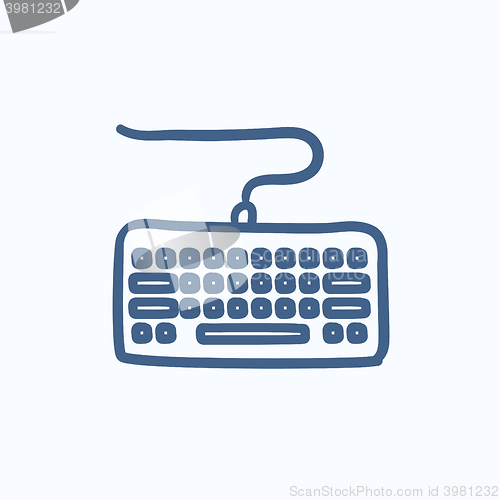 Image of Keyboard sketch icon.
