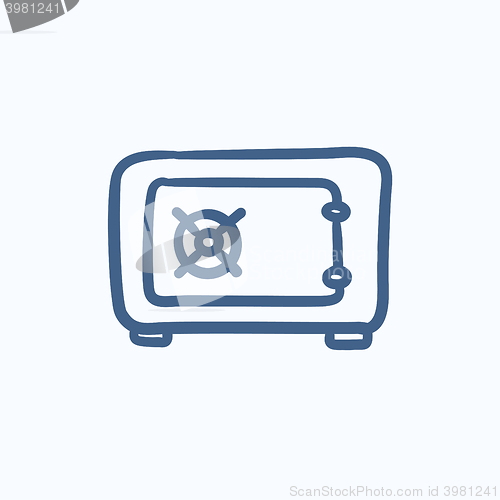 Image of Safe sketch icon.