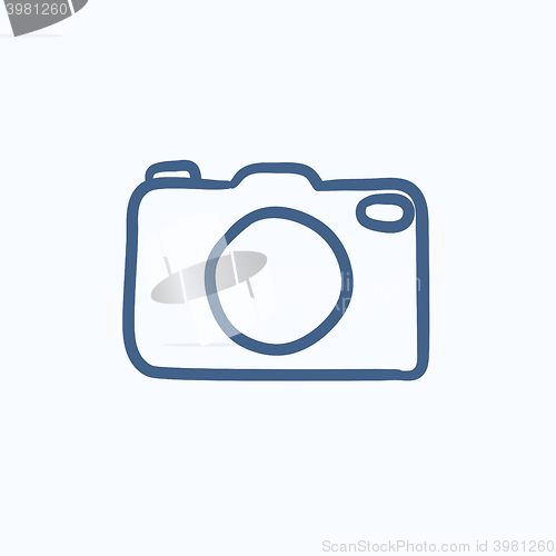 Image of Camera sketch icon.