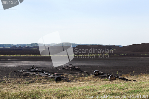 Image of extraction of peat  