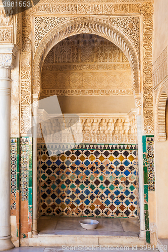 Image of Arabian Door in Alhambra