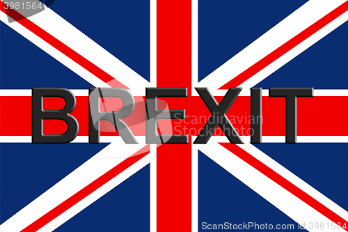 Image of Brexit Flags Means Britain Patriotism Vote And Democracy