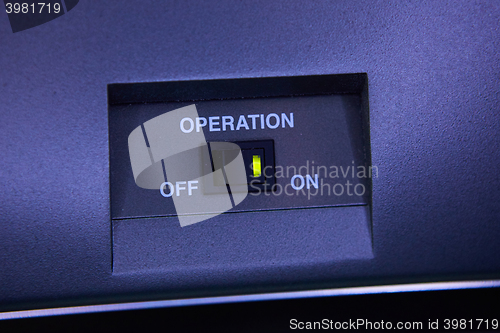 Image of Black toggle switch